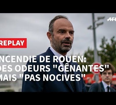 Rouen : l'origine du feu extérieure au site ???