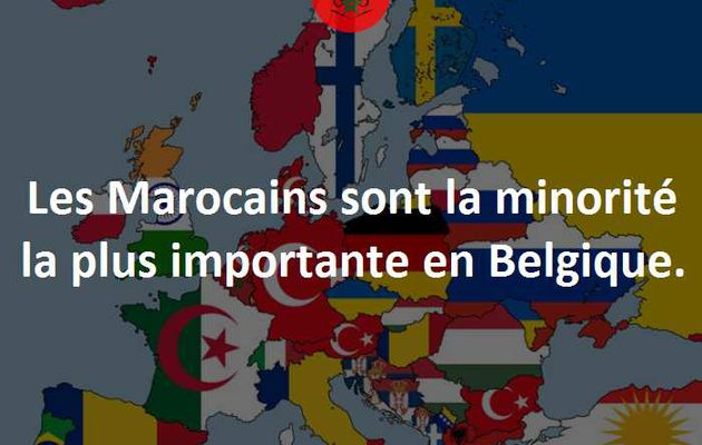Les Marocains, 1ère minorité en Belgique.