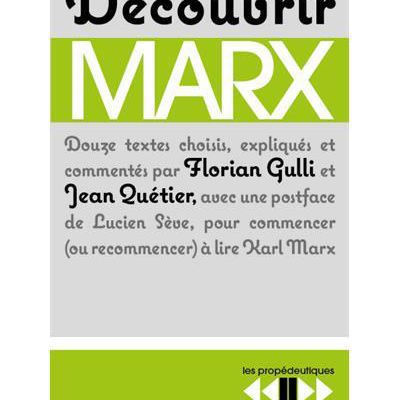 Découvrir Marx