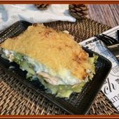 Lasagne légère au brocoli et saumon fumé