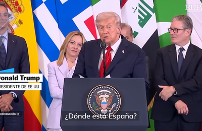 Quand Trump provoque l'Espagne et tente de soumettre l'union européenne...
