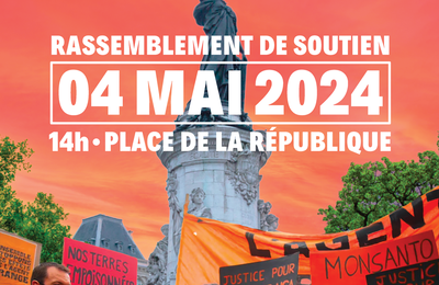 Le 4 mai : Solidarité avec Trần Tố Nga et les victimes vietnamiennes de l’Agent Orange-dioxine