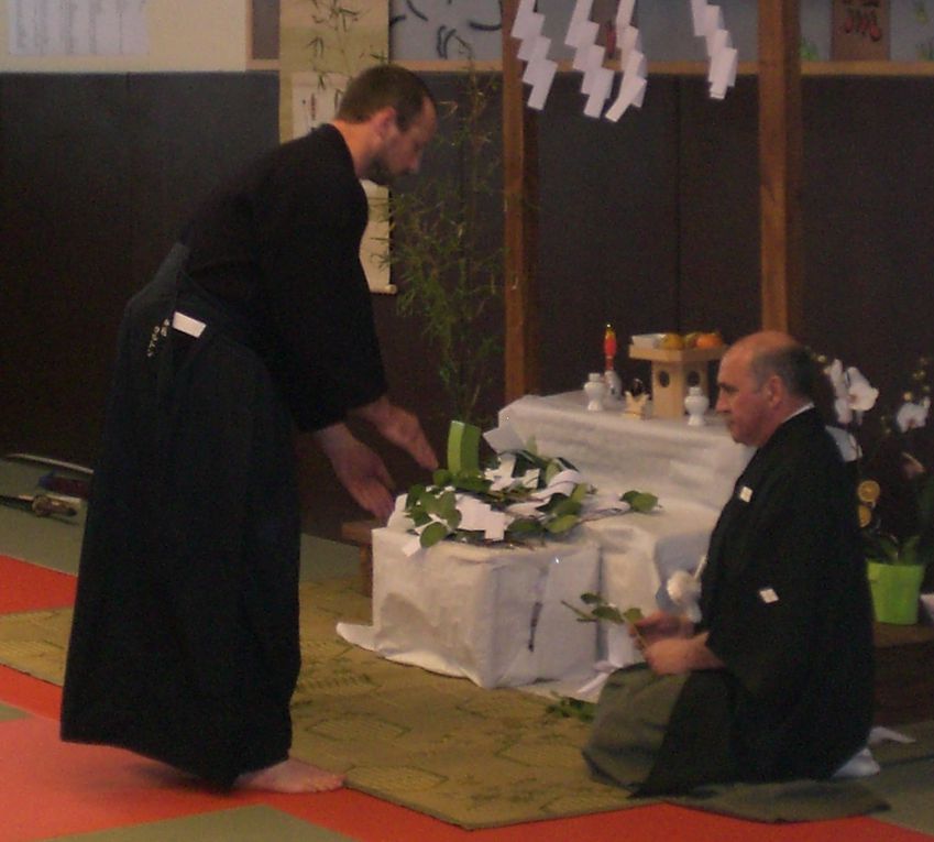 Passage Shihan (5ème Dan) Christophe Carton et Bernard Thébault