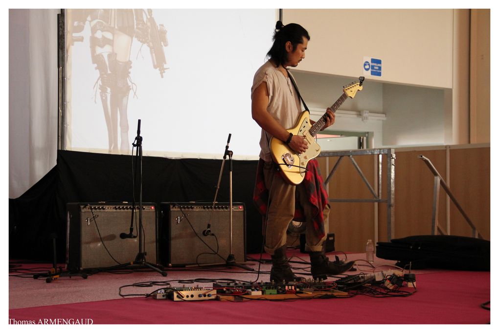 Concert du groupe Yaneka au profit des sinistrés du Japon lors du TGS Ohanami 2011