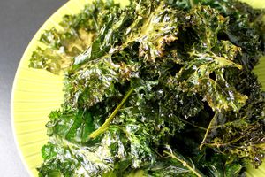 La recette du mois : chips de chou kale