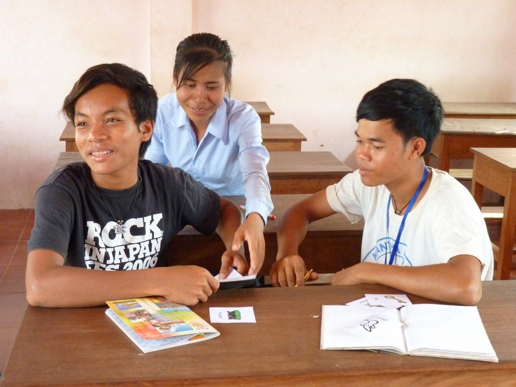 Associative action in Savong's School and his Orphanage in the city of Siemp Reap.