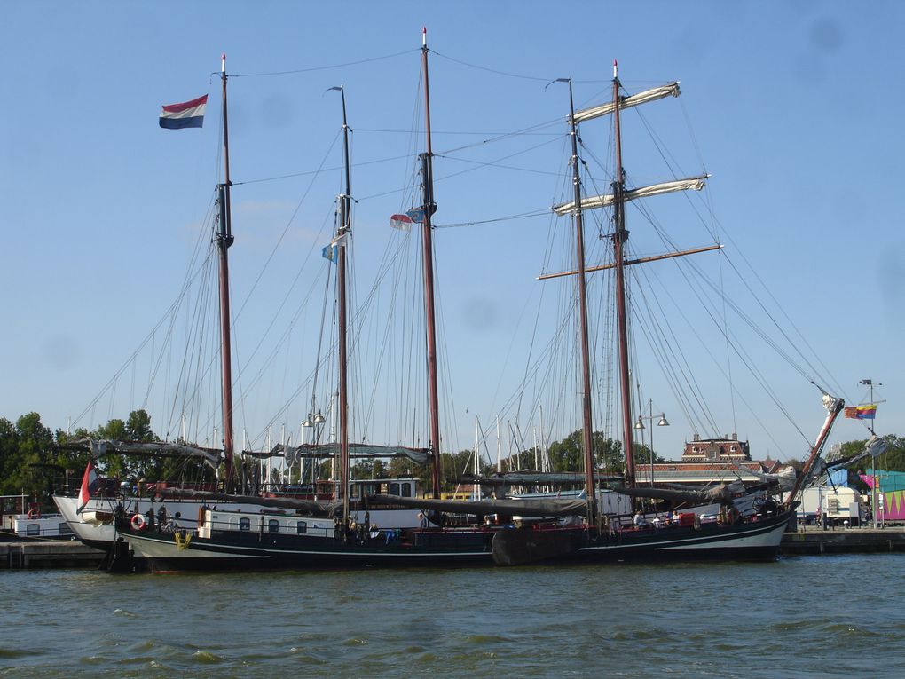 Photos prises depuis Groningen jusqu'à Enkhuizen (du 15 au 17 septembre)