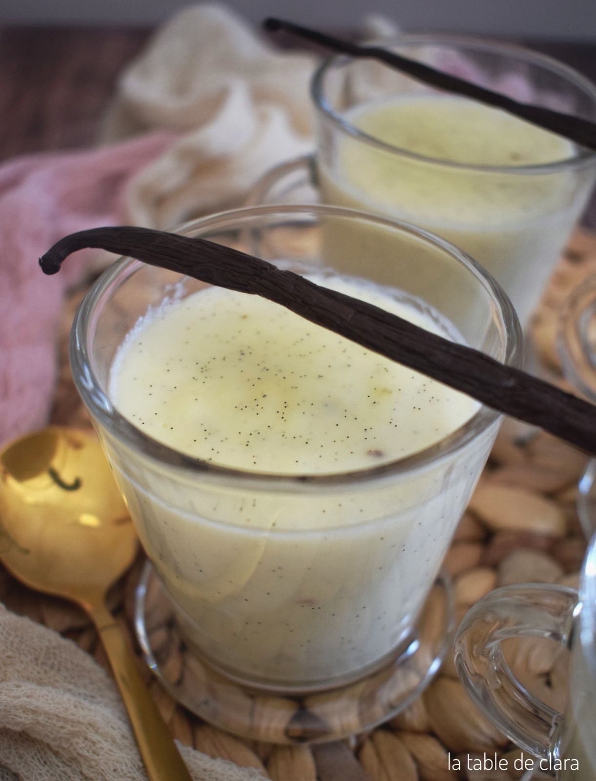 Crème très vanillée