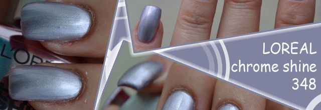 LOREAL 348 parme chrome