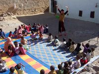 Les Clochards Celestes Circus in Mauritanie