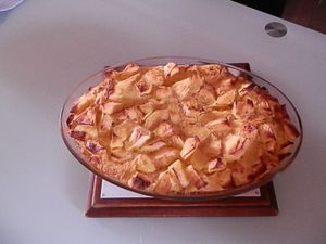 clafouti aux pommes