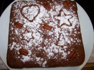 brownie de noël