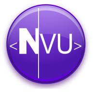 Nvu : Solution complète de création de site Web WYSIWYG.