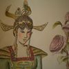 Chinese princess, drawing