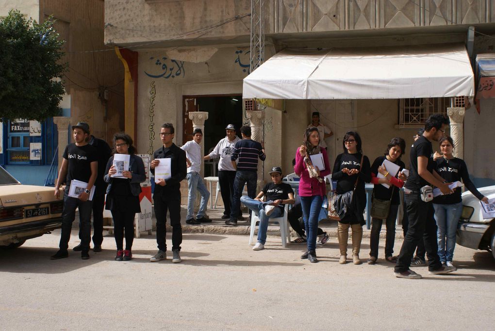 Sidi Bouzid : Formation aux techniques du &quot;Théâtre Forum&quot;  15/24 Mars 2013