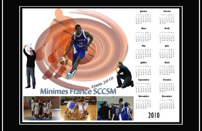Minimes France SCCSM : Calendrier : décembre 2009