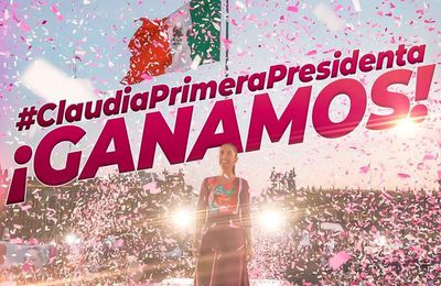 Présidentielle au MEXIQUE: victoire écrasante de la candidate de gauche Claudia SHEINBAUM [son discours après sa victoire]