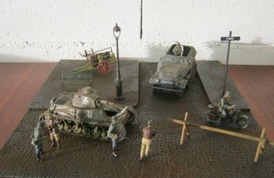 DIORAMA : "TERMINUS FRANCE 1940" (1/35)[Azimut] 