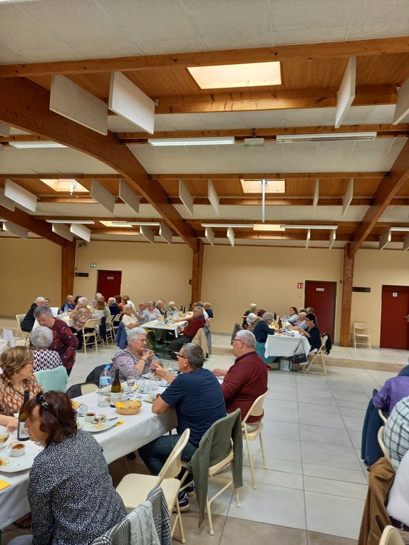 Notre repas de printemps du 14 avril 2024.