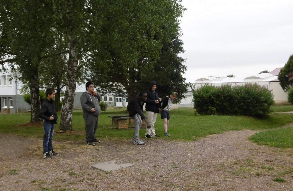 Tournois de pétanque pour les 5ème et 4ème