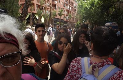 Journée du 2 mai 2019, visite de Marrakech