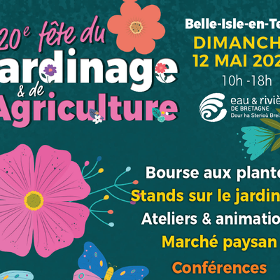 Stand Flora armorica à Belle Isle en terre le 12 mai