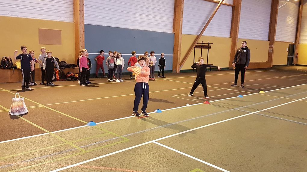 Tuilage ATHLETISME avec Gildas en CP/CE1