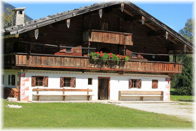 Conservatoire des fermes tyroliennes de Kramsach (Tyrol)