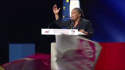 Christiane Taubira au grand meeting de la Gauche : Défendre la République contre les extrémismes