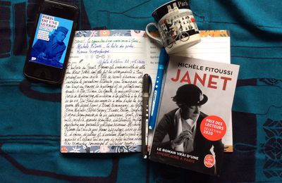 "Janet", de Michèle Fitoussi ; "le roman vrai d'une américaine à Paris"