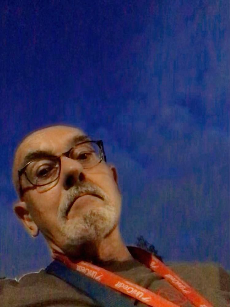Al crepuscolo (selfie di Maurizio Crispi)
