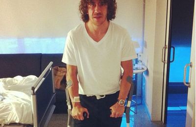 Puyol: "Se acabaron los problemas en la rodilla"...