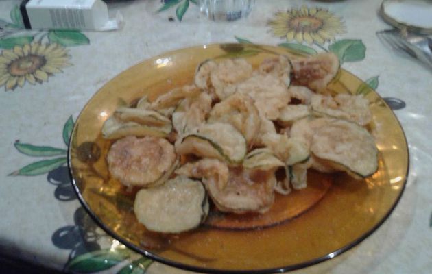 chips de courgette