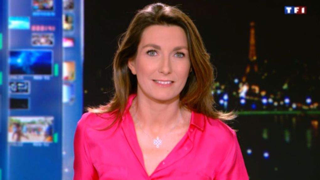 2013 01 04 - ANNE-CLAIRE COUDRAY - TF1 - LE 20H @20H00
