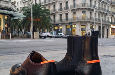 Les chaussures PAUL SMITH en balade à Toulon...