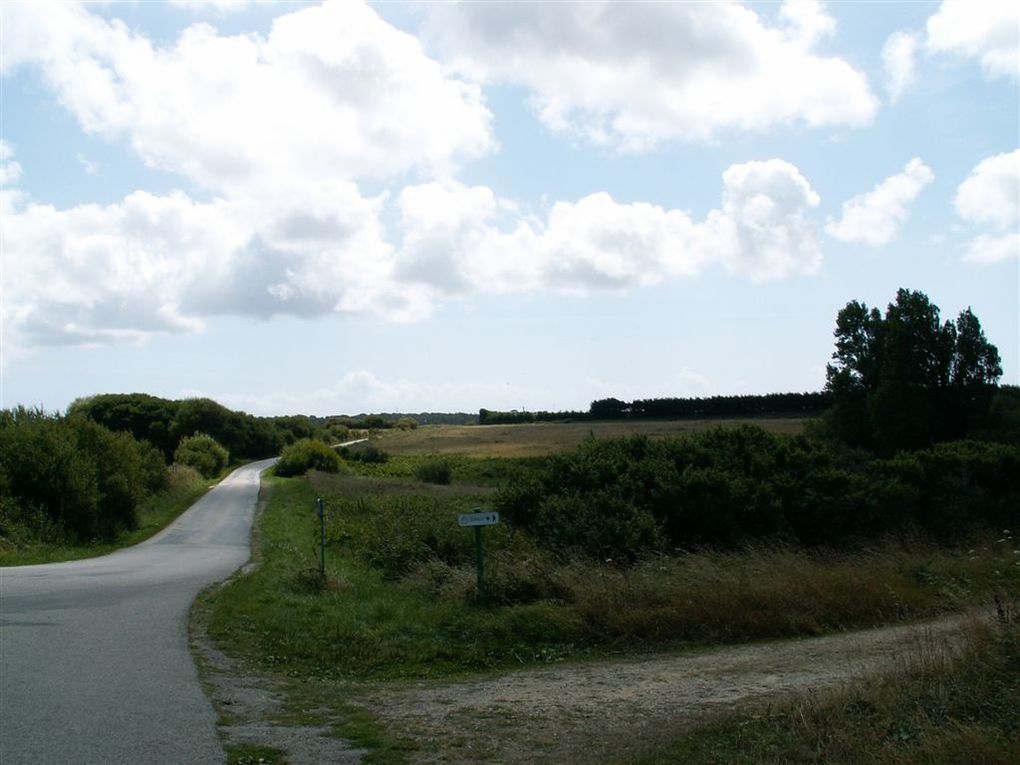 Mon tour de l'île en VTT fin juillet 2009.