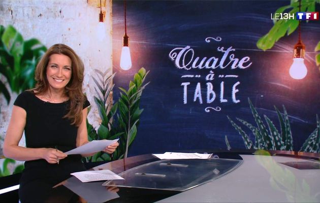 Anne-Claire Coudray Le 13H TF1 le 20.04.2019