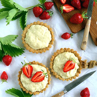 Tartelettes aux fraises Clery 