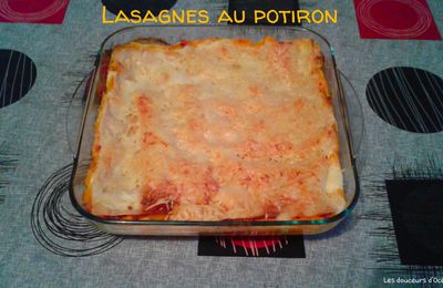 Lasagnes au Potiron