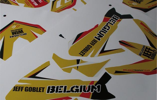 18/09/2012: Les casques Belges prêts pour les 6 Jours