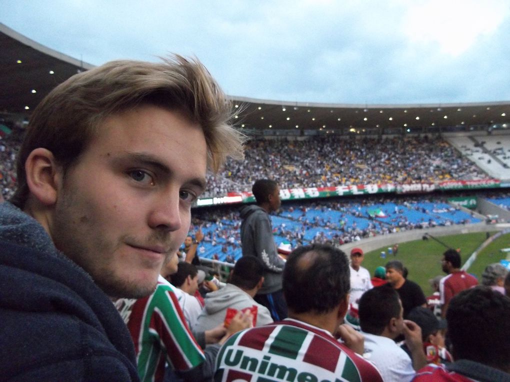 Mon premier weekend en dehors d'Itajubá : Rio de Janeiro qui malgré le mauvais temps reste toujours aussi belle.
Remerciement à Antoine qui devient un carioca de verdade