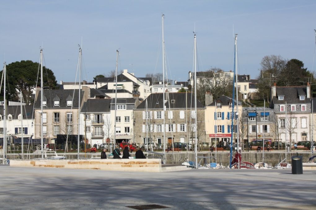 Photos de la visite de l'aquarium de Vannes et de la ville de Vannes, mercredi 17 mars 2010 après-midi.