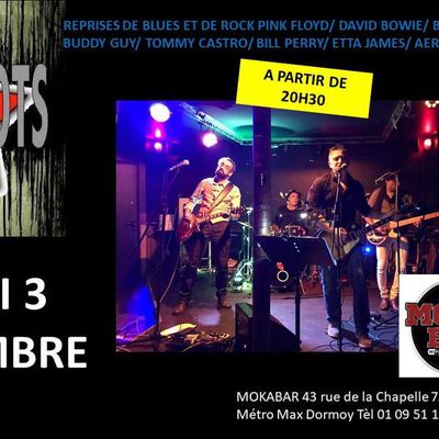 Concert de Silver Roots au O'MoKa Bar le 3 novembre