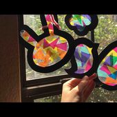 EASTER COLLAB: DIY Easter Suncatcher PINTEREST TESTED // All Ages