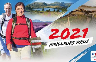 FFRandonnée Auvergne-Rhône-Alpes, Azimut N°40 Janvier-Février 2021