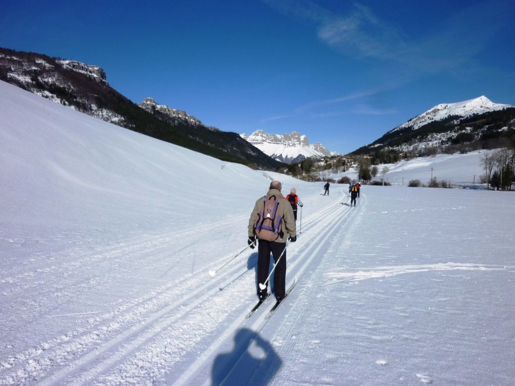 Méaudre, Gresse, Corrençon,Autrans, Semnoz, Chaud Clapier, Plateau des Glières, Margeriaz, Signaraux, Désert d'Entremont, Gève