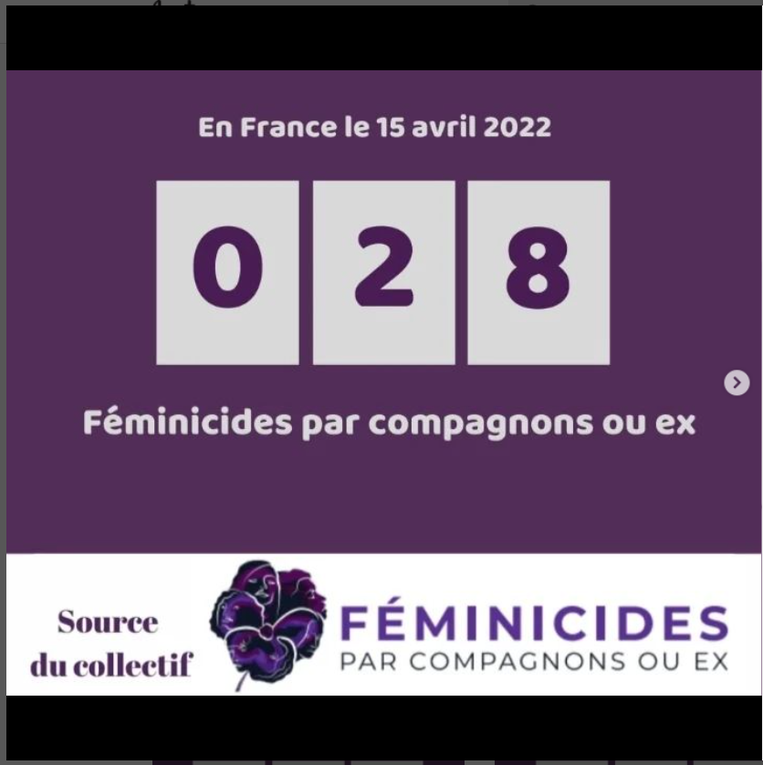 82  EME  FEMINICIDES DEPUIS LE DEBUT  DE L ANNEE  2022 