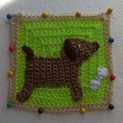 the serial crocheteuses & more n° 733 : chien 