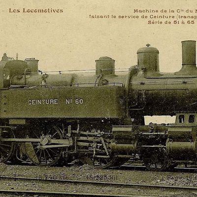 CP locomotive 230 n°58 (petite ceinture)