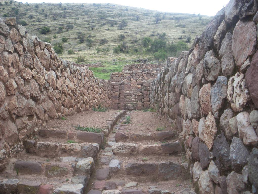 Les ruines Incas de Mauk'a Llaqta.